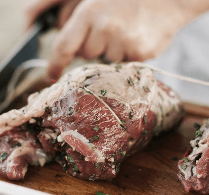 Rabbit meat preparation